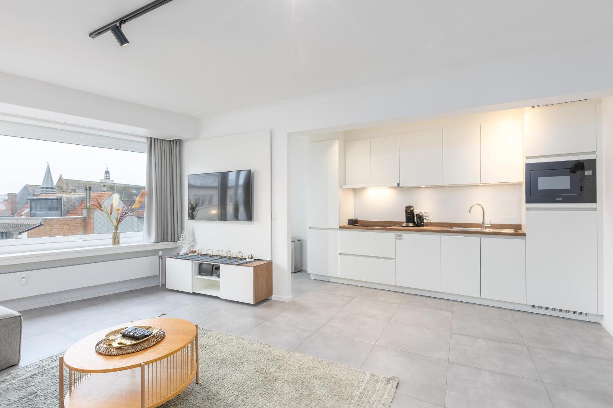 Ostend Center Luxury Top Floor Apartment With Free Parking ภายนอก รูปภาพ